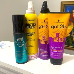 Curly hair products